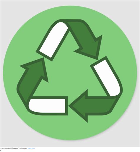 Recycle Sticker