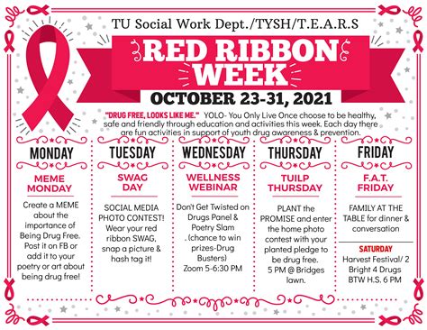 Red Ribbon Week Events