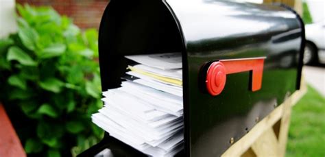 reduce junk mail benefits