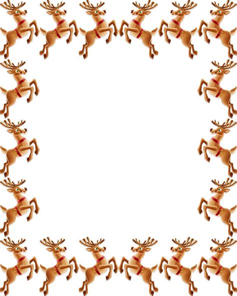 Reindeer Borders