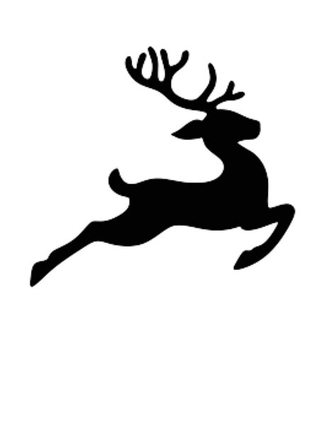 Reindeer Stencil