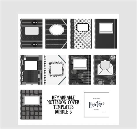 Remarkable 2 Cover Templates