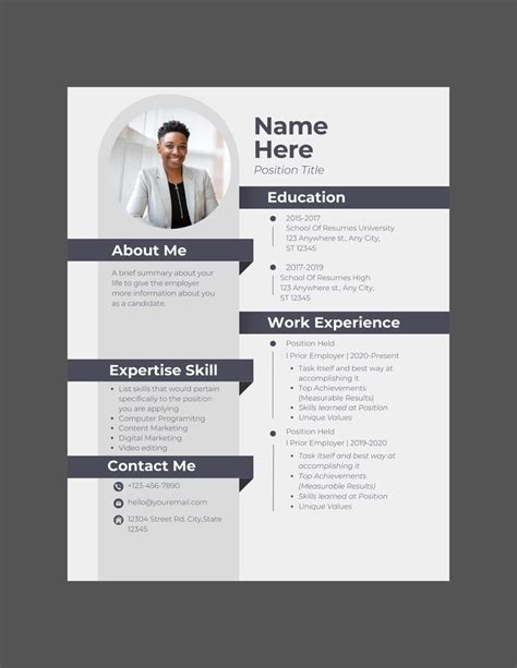 Steps to Create a Resume