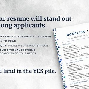 Customizing your resume