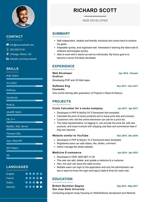 Developing a strong resume