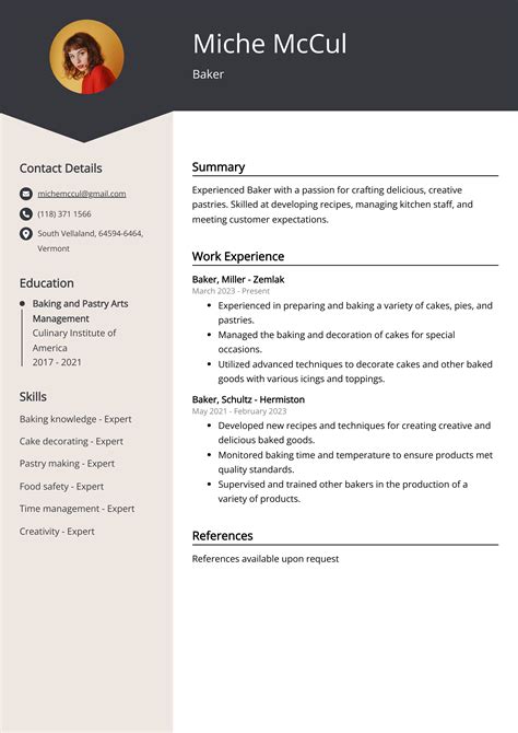 Example of a Resume with Action Verbs