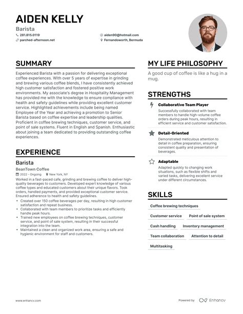 Example of a Resume with Relevant Keywords