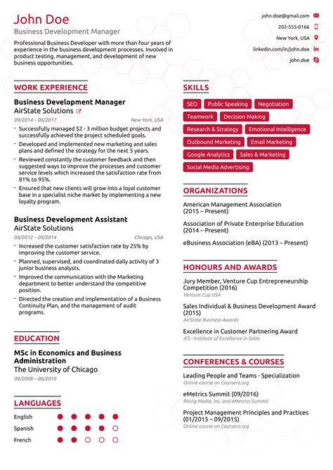 Resume Examples and Samples