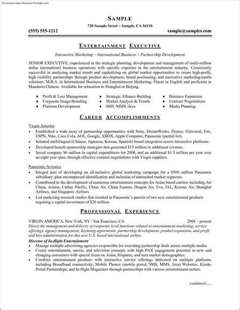 Resume Template for Word 2003