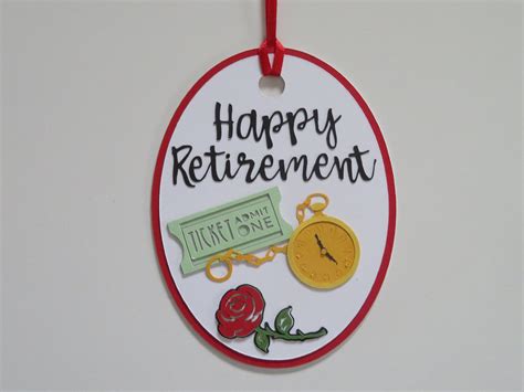 Retirement Gift Tag