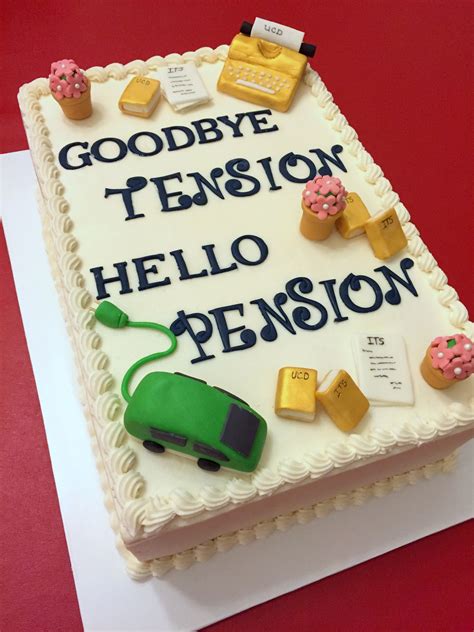 Retirement Party Cakes