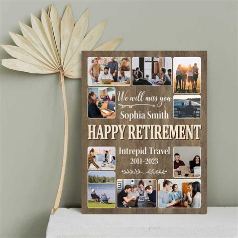 Retirement Photo Album Templates