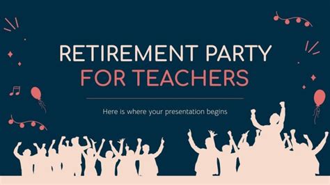 retirement templates for teachers