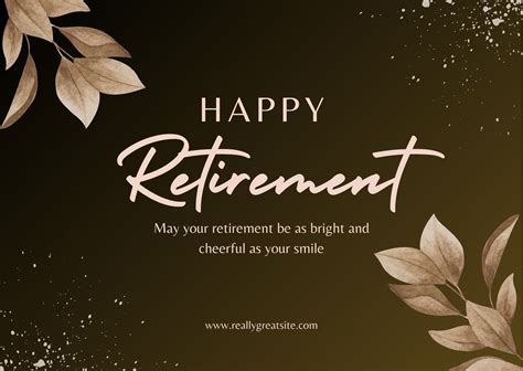 Retirement Templates Image 1