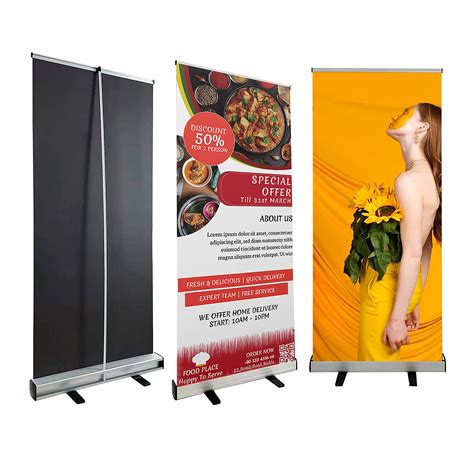 Description of Retractable Roll Up Banners