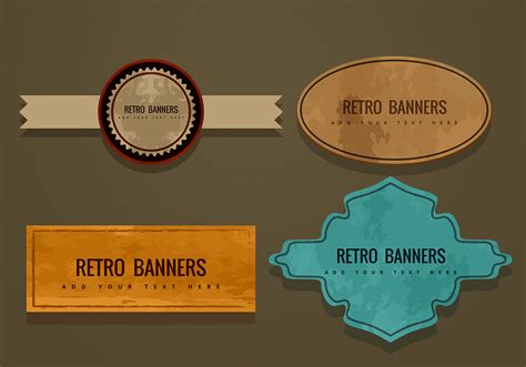 Retro-Themed Banner Template