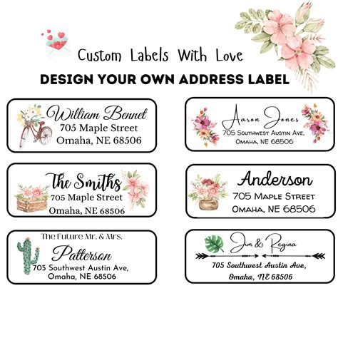 Return Address Label Designs