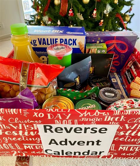 Reverse Advent Calendar Ideas for Charities