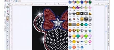 Rhinestone Template Software