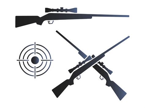 Rifle stencils