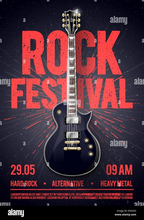 Rock Concert Poster Design