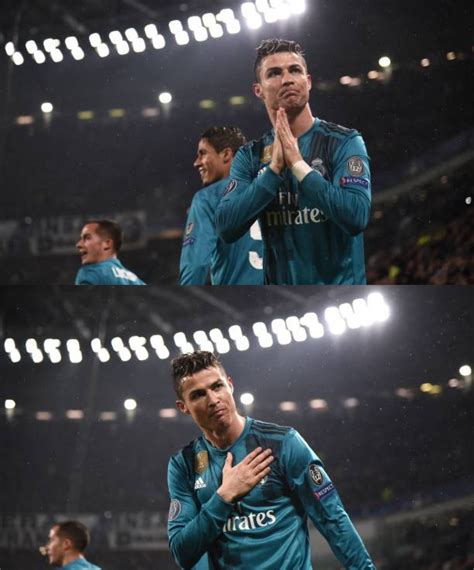 Ronaldo thanking his fans