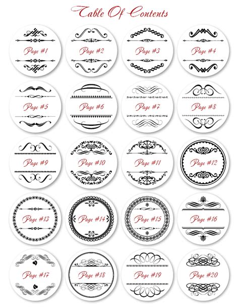 Round Label Template Ideas