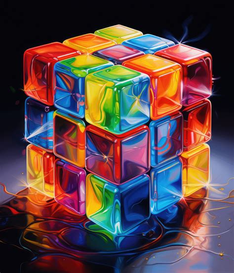 Rubiks Cube Prints Design