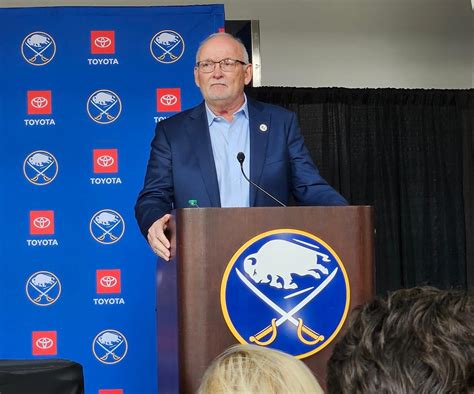 Sabres Coach on Bench