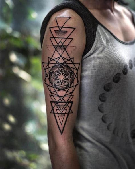 Sacred Geometry Art Tattoos