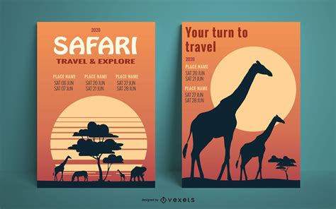 Safari Poster Template