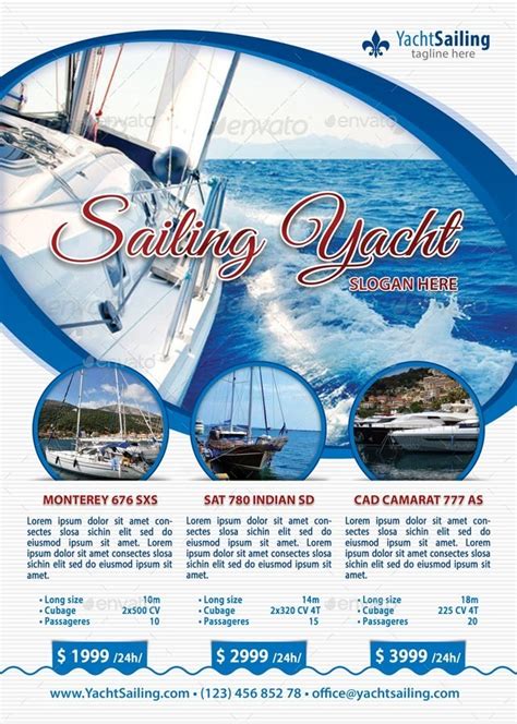 Sailing Event Flyer