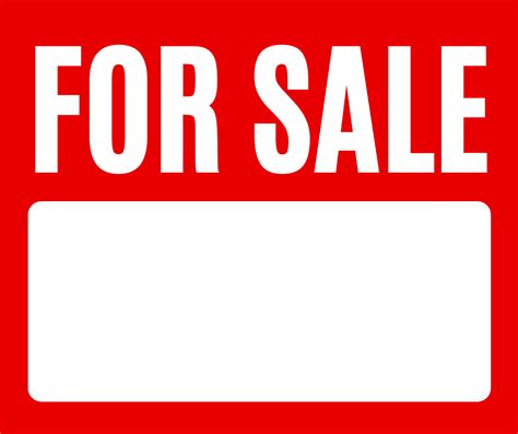 Sale Sign Template Design 1