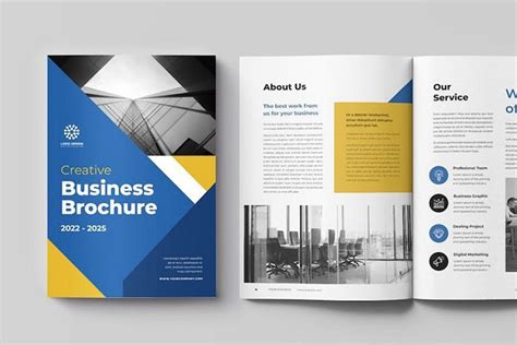 Sales brochure template