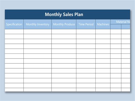 Sales Template Templates