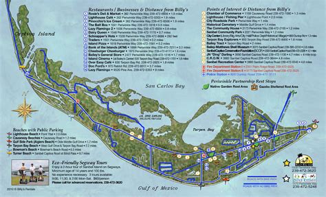 Sanibel Biking Maps