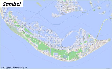 Sanibel Map Benefits