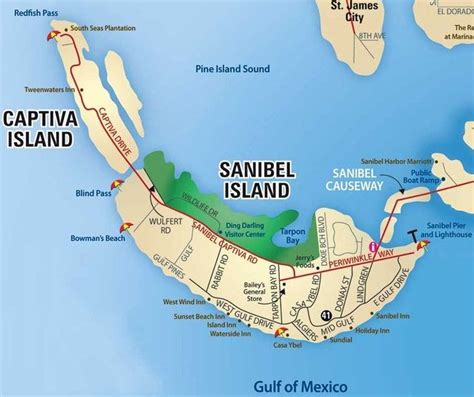 Sanibel Nature Reserve Maps