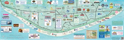 Sanibel Restaurants Maps