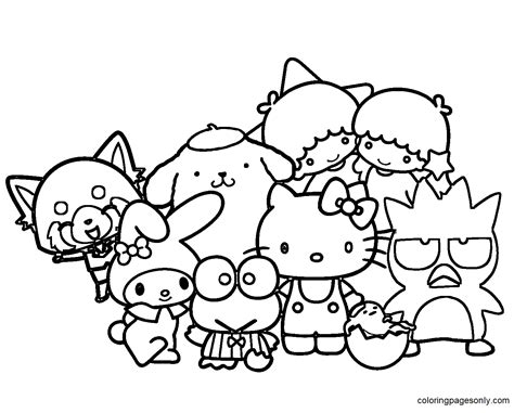 Tips and techniques for Sanrio coloring