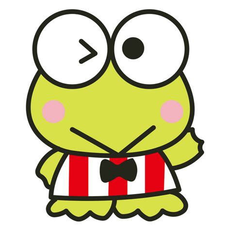 Keroppi coloring page