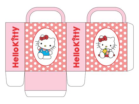 Sanrio paper bag template download