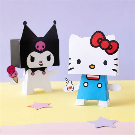 Sanrio paper crafts