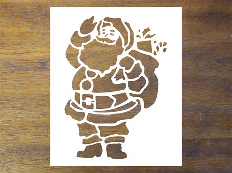 Santa Claus Stencil