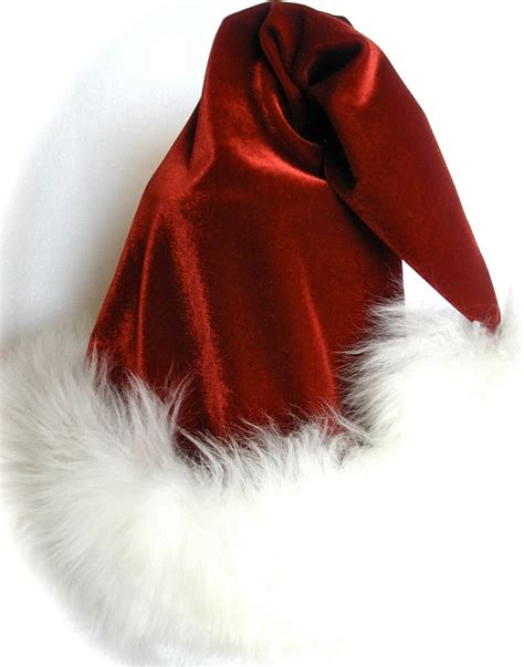 Santa Hat with Faux Fur Trim Pattern