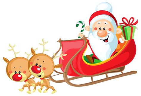 Santas Christmas Clipart