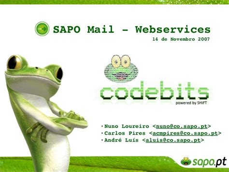 Sapo Mail Service Overview