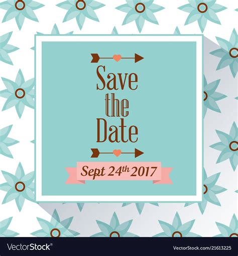 Save the Date Poster Template