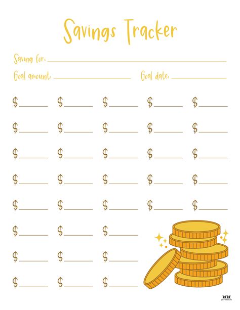 Savings Trackers