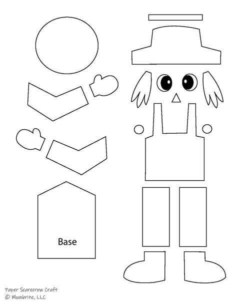 Scarecrow templates for various applications